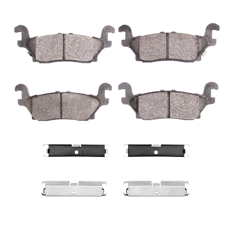 Hummer H3 Brake Pads - Rear - R1 Concepts - Optimum OEp - `06-`10